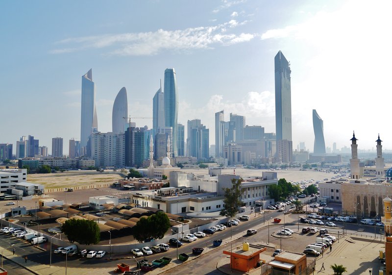 Skyline of Kuwait City