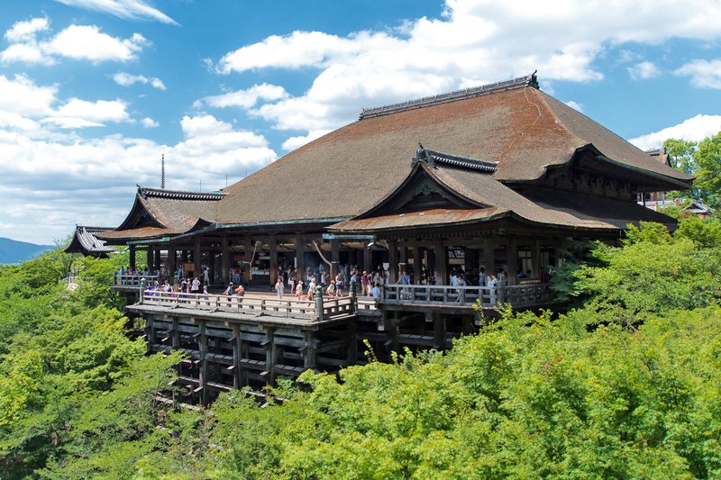 Panorama města Kyoto