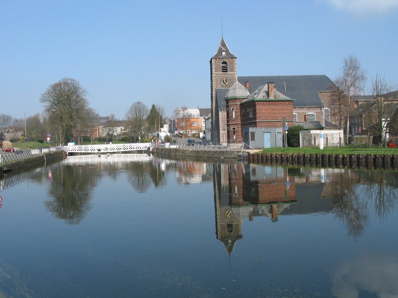 Panorama města La Louvière