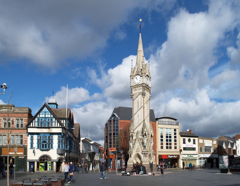 Skyline of Leicester