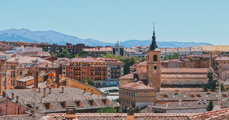 Panorama města León