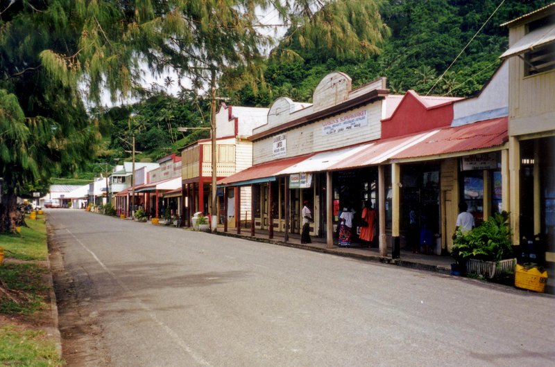 Skyline of Levuka