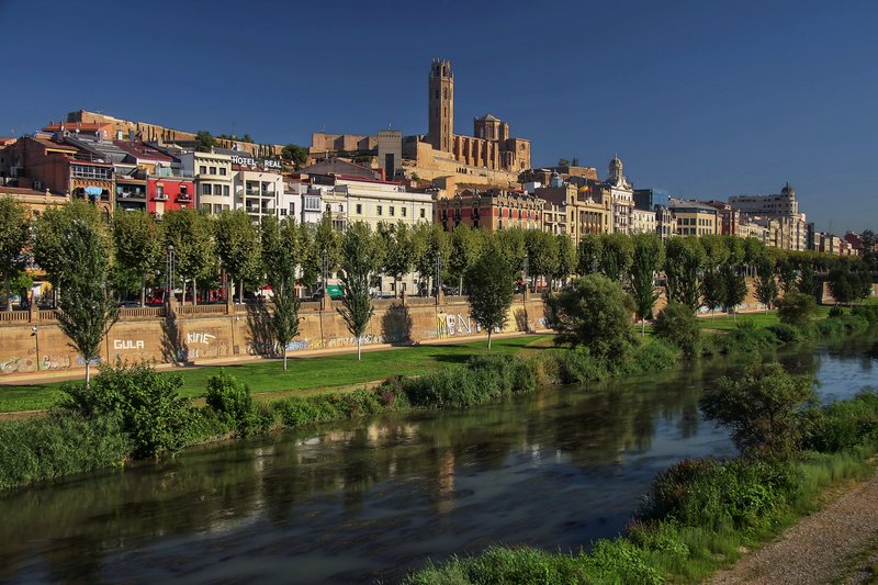 Panorama města Lleida