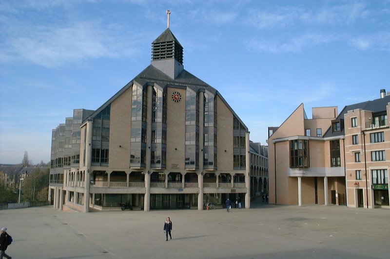 Panorama města Louvain-la-Neuve