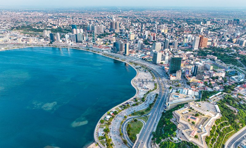 Skyline of Luanda