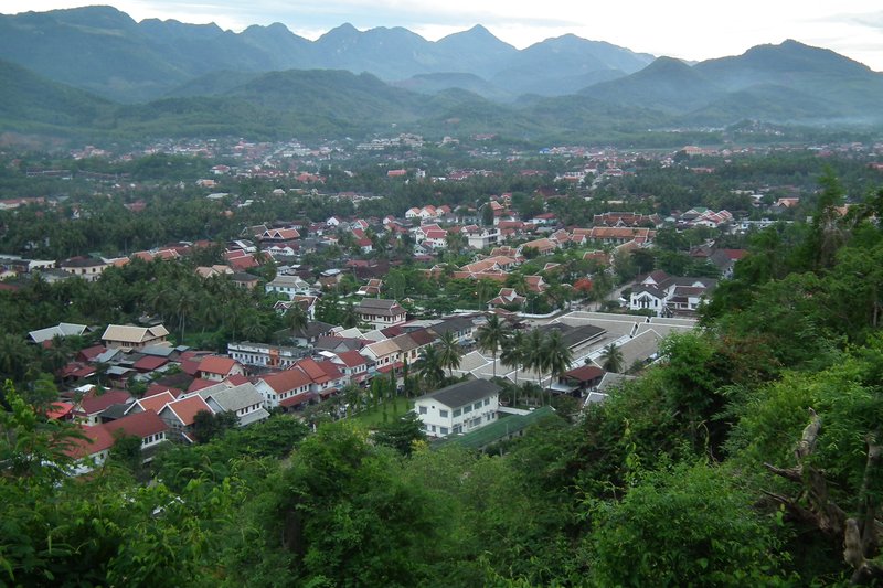 Skyline of Luang Prabang
