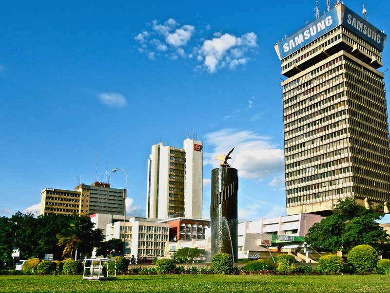 Skyline of Lusaka