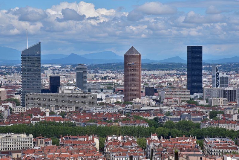 Panorama města Lyon