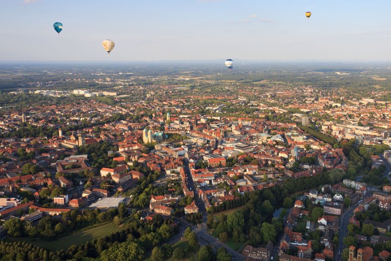 Panorama města Münster