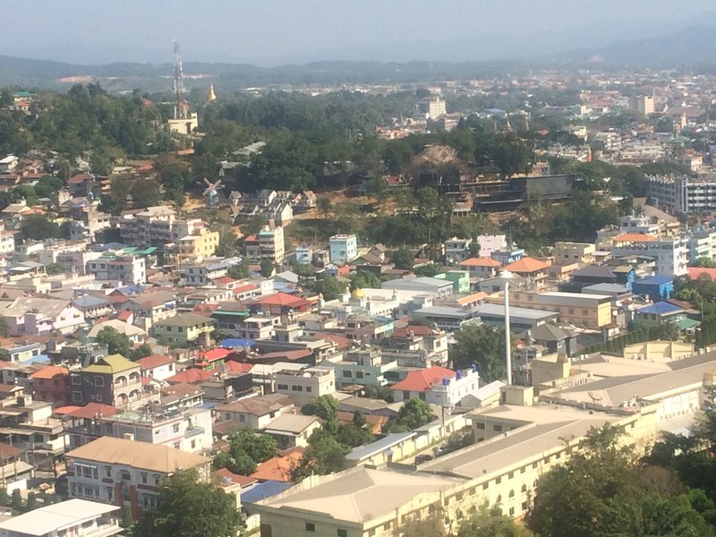Skyline of Mae Sot