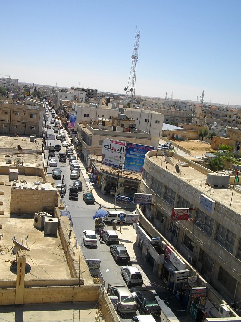 Skyline of Mafraq
