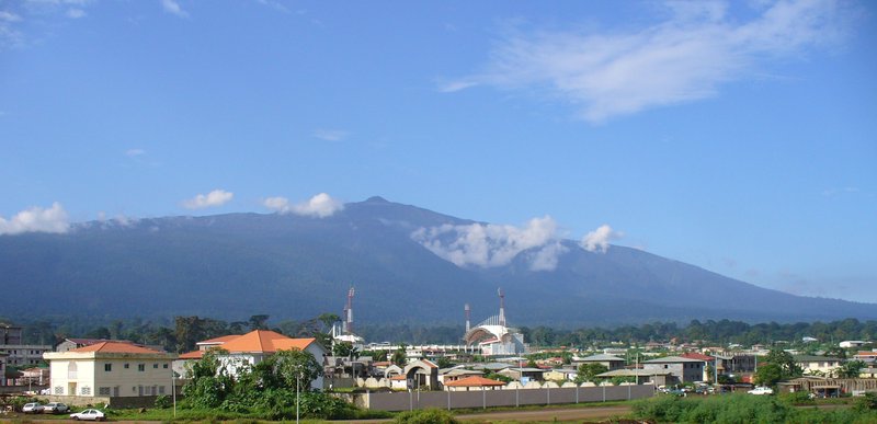 Skyline of Malabo
