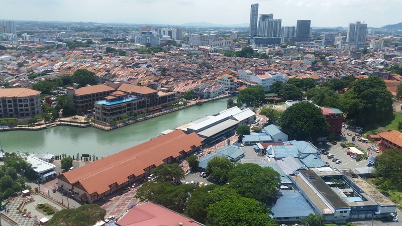 Skyline of Malacca City