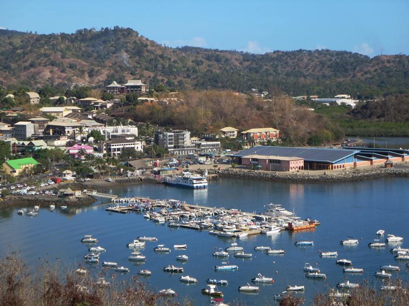 Skyline of Mamoudzou