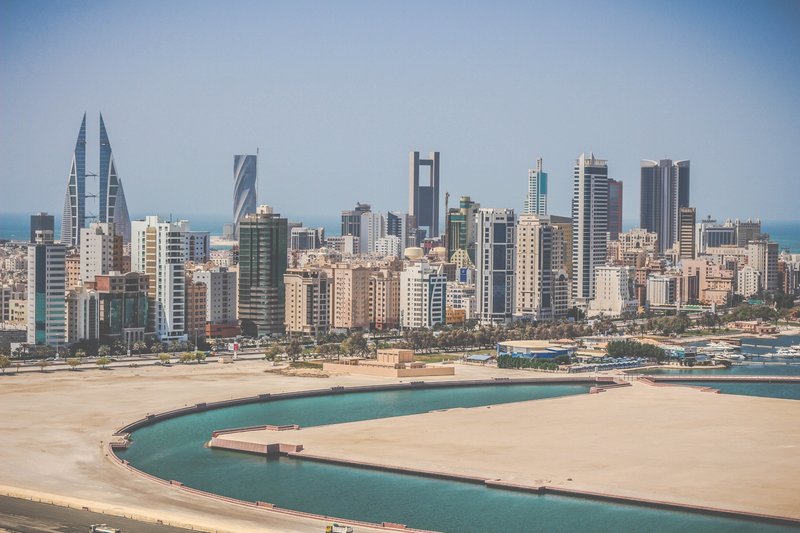 Skyline of Manama