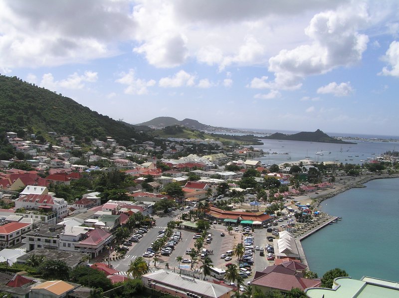 Skyline of Marigot