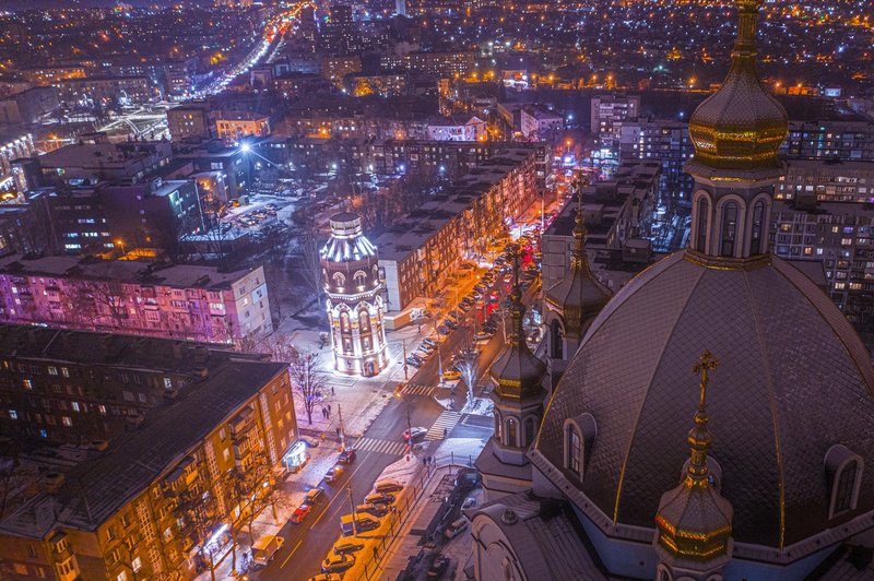 Skyline of Mariupol
