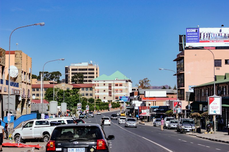 Skyline of Maseru