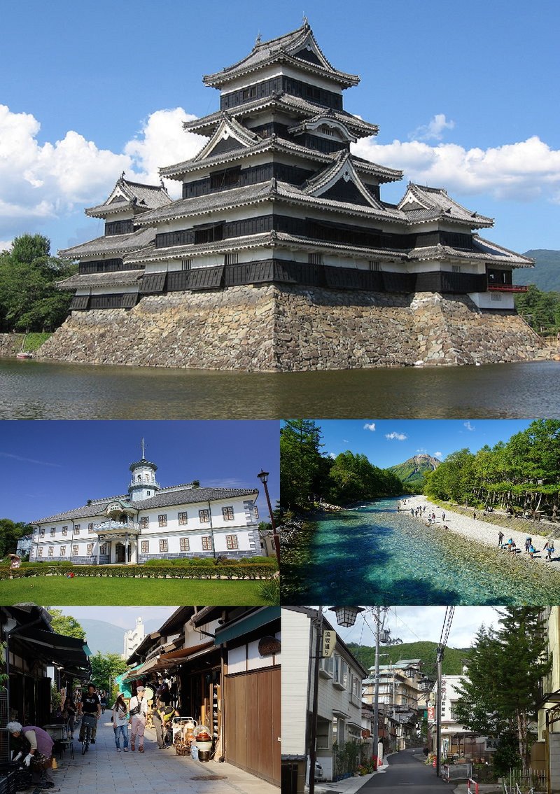 Panorama města Matsumoto