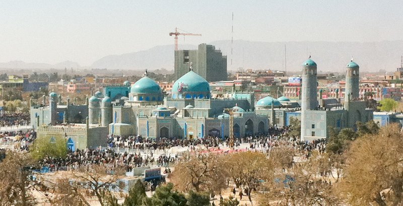 Skyline of Mazar-i-Sharif