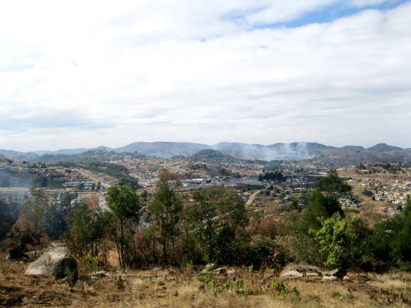 Skyline of Mbabane