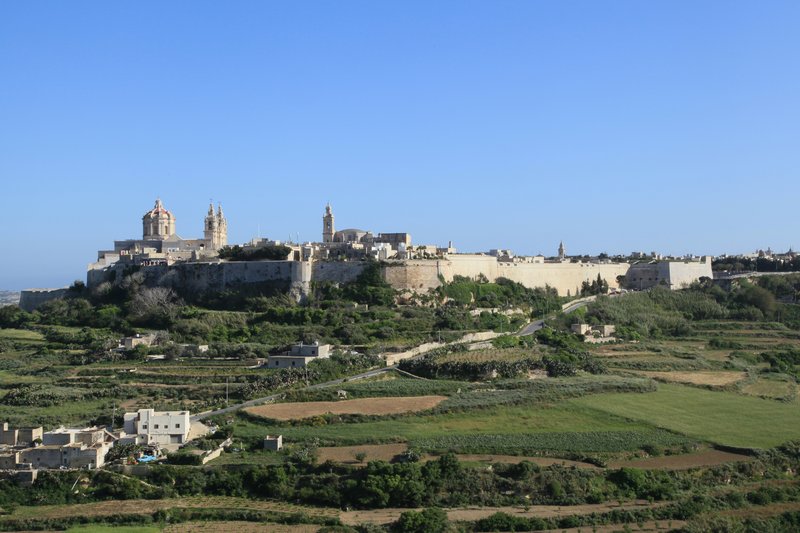 Skyline of Mdina