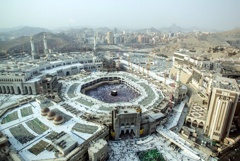 Skyline of Mecca