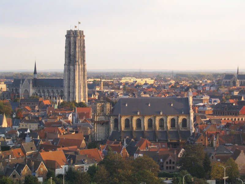 Panorama města Mechelen