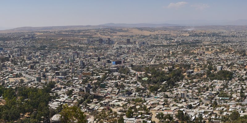 Skyline of Mekelle