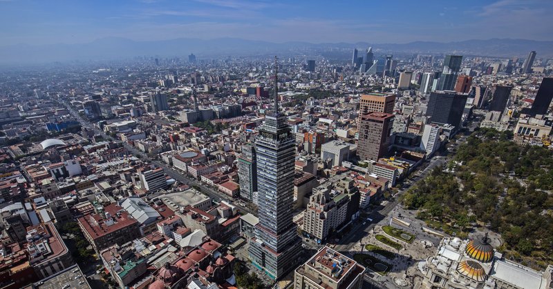 Πανοραμική άποψη του Mexico City