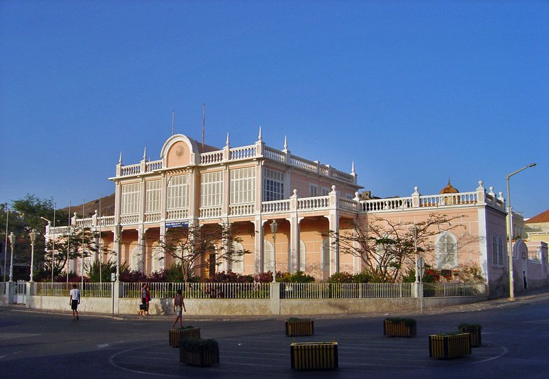 Skyline of Mindelo