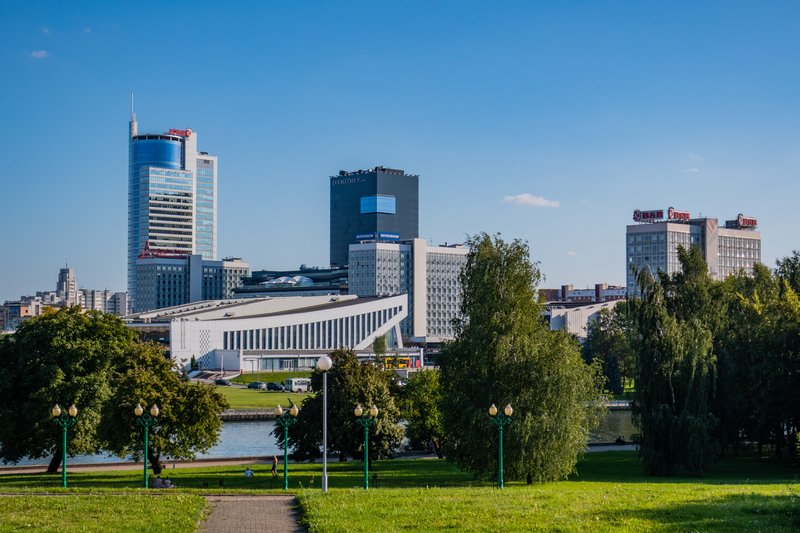 Skyline of Minsk