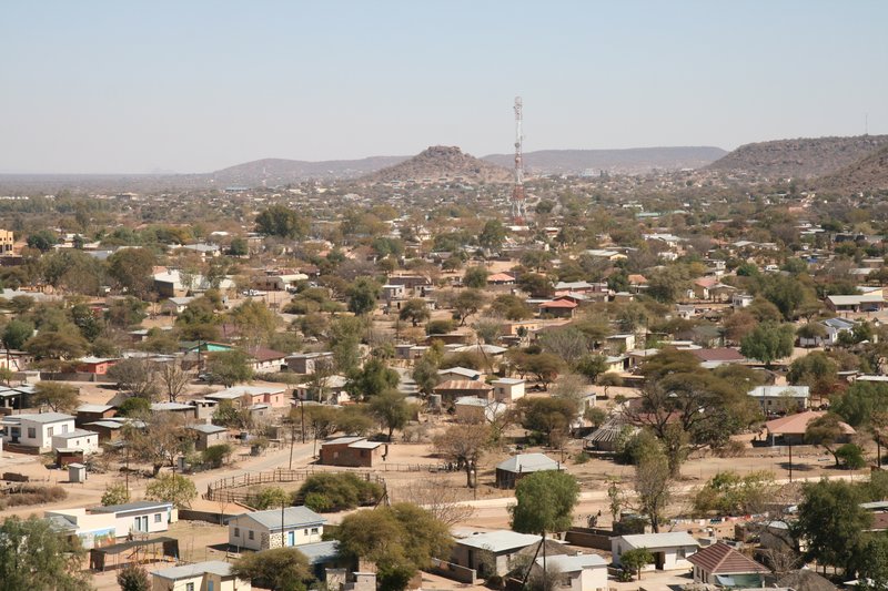 Skyline of Mochudi