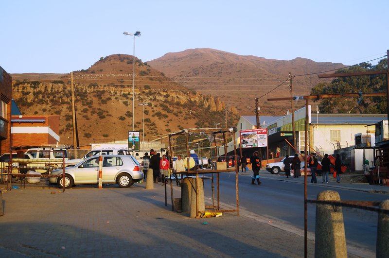 Skyline of Mohale's Hoek