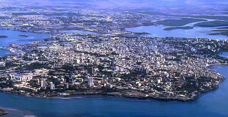 Skyline of Mombasa
