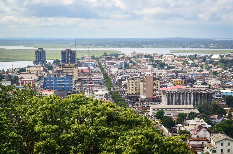 Skyline of Monrovia