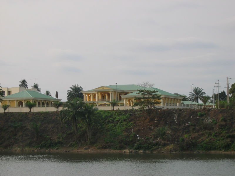 Skyline of Mouila