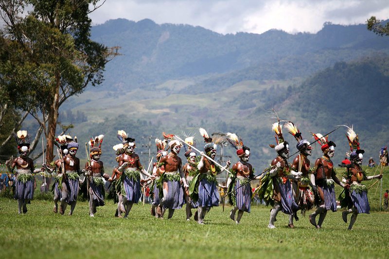 Skyline of Mount Hagen