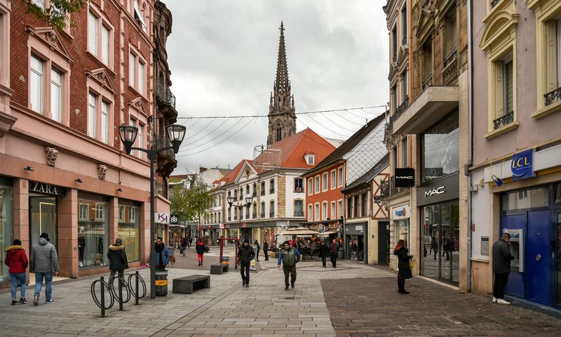 Panorama města Mulhouse