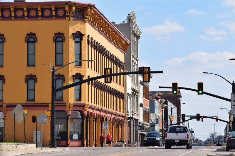 Skyline of Muncie