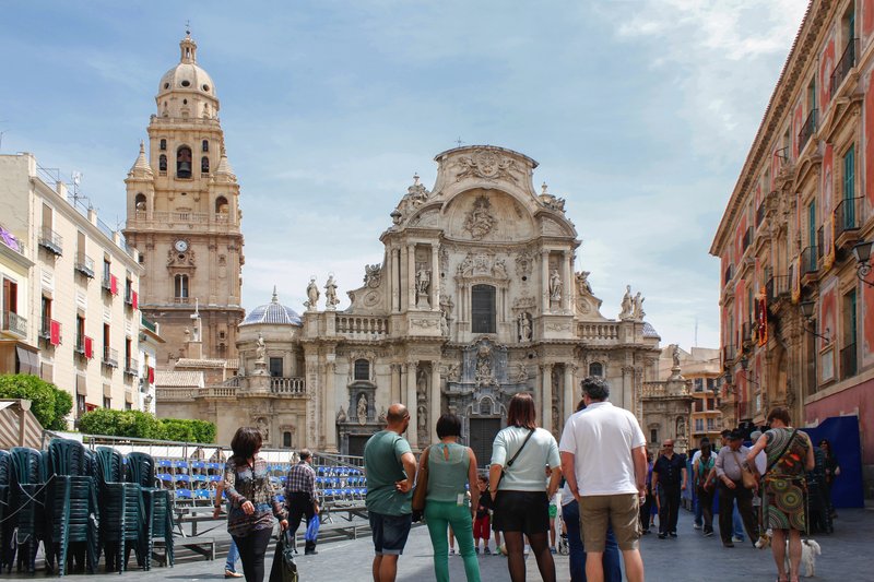 Panorama města Murcia
