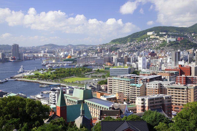 Panorama města Nagasaki