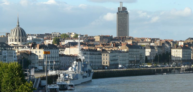 Panorama města Nantes