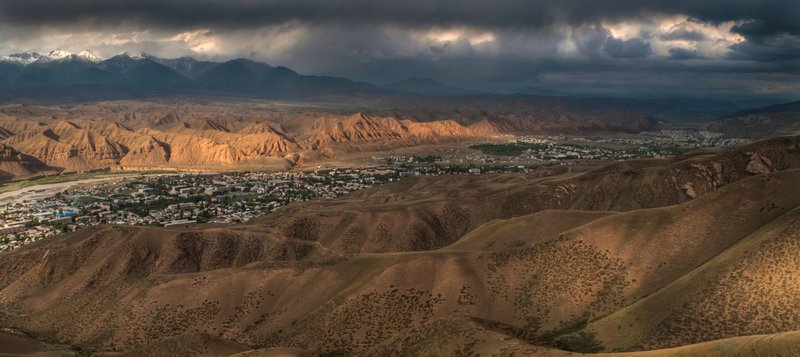 Skyline of Naryn