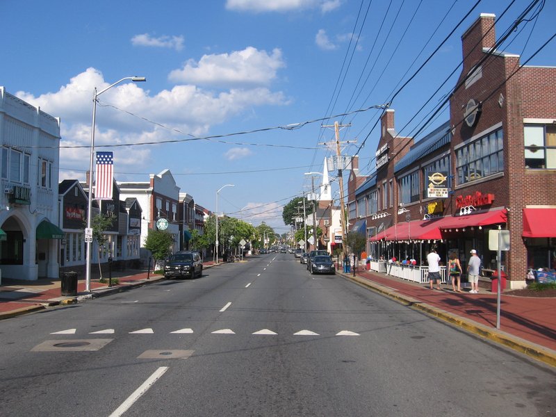 Skyline of Newark
