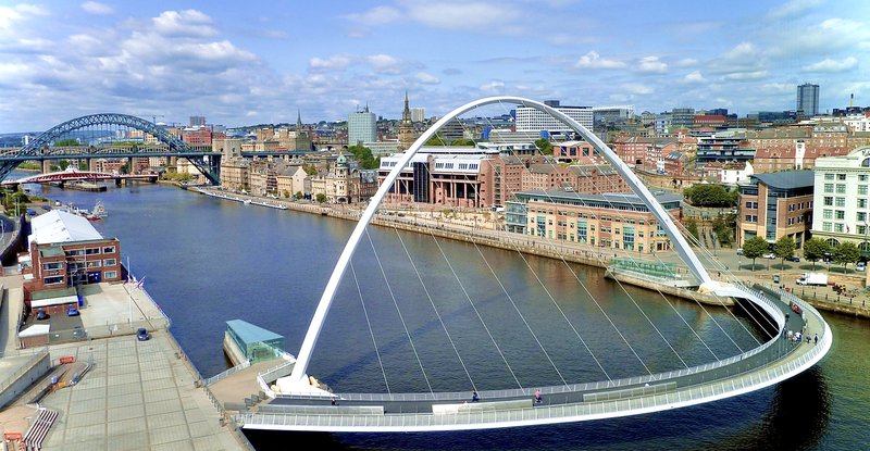 Skyline of Newcastle upon Tyne