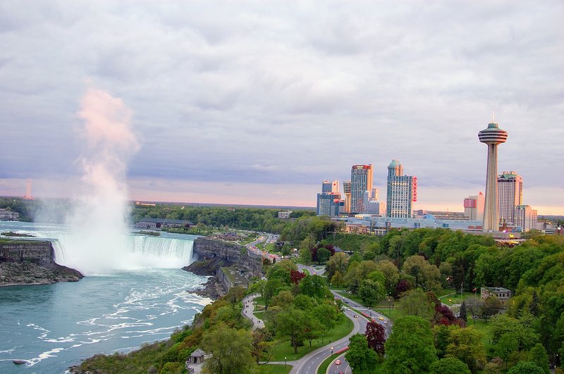 Skyline of Niagara Falls