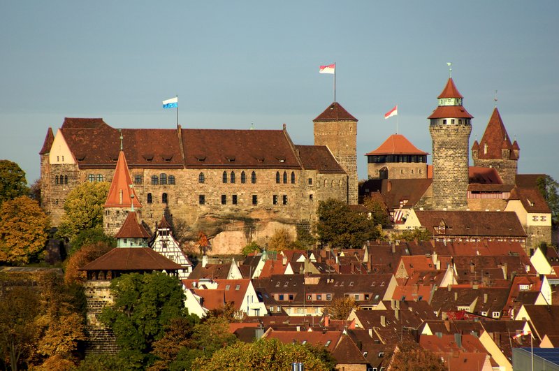 Panorama města Norimberk