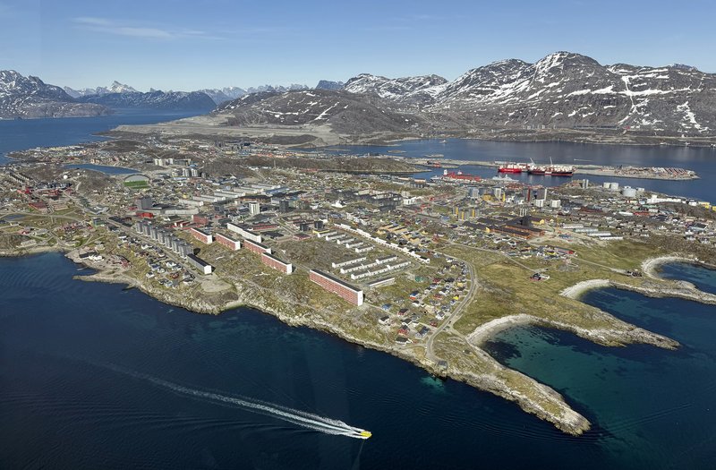Skyline of Nuuk