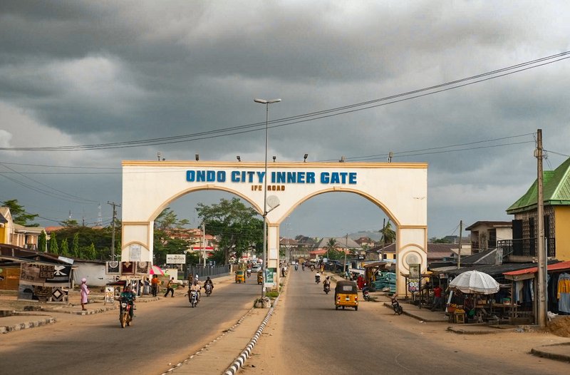 Skyline of Ondo City